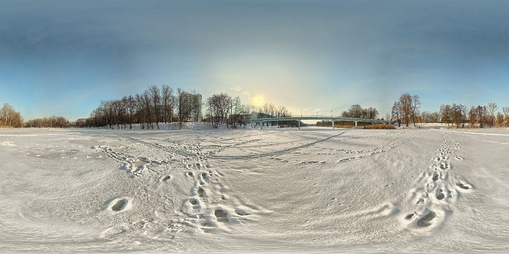 Зимний мост 03